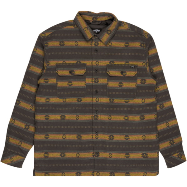 2026 Billabong Mens Offshore Lined Overshirt EBYWT03034 - Raven